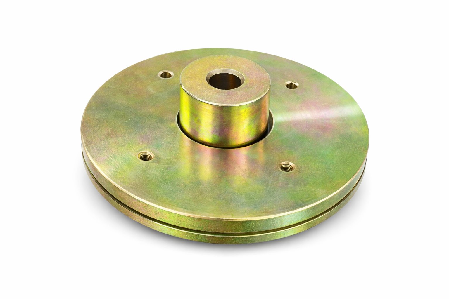 Zinc yellow coated speaker hardware