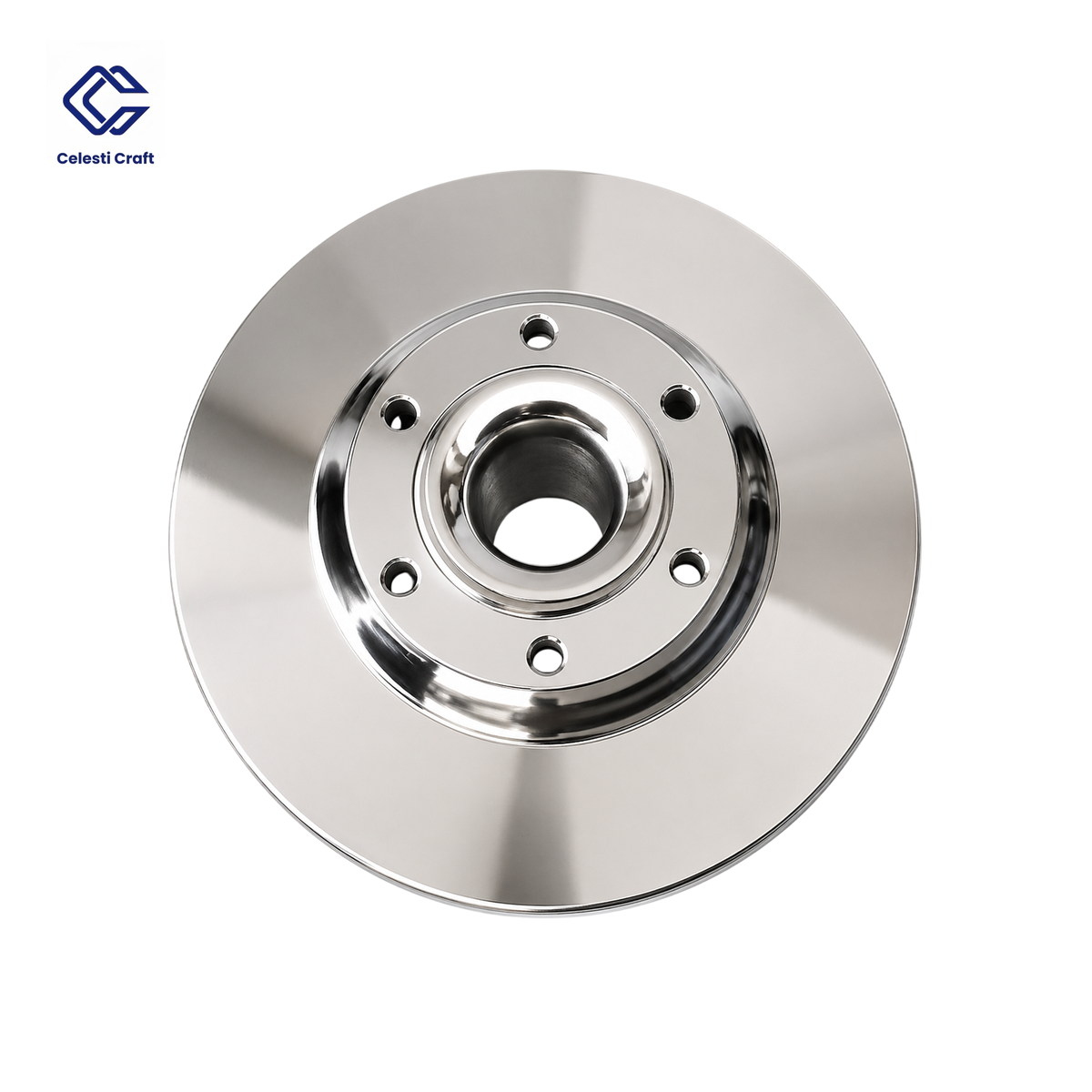 PD model forged pole plate, 1.5 to 6 inch coil, chrome CED zinc finish