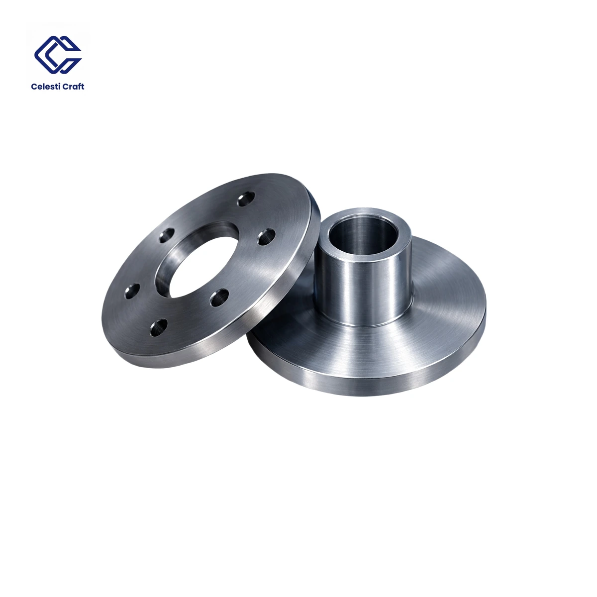 Plain model forged pole plate, 1.5 to 6 inch coil, chrome CED zinc finish