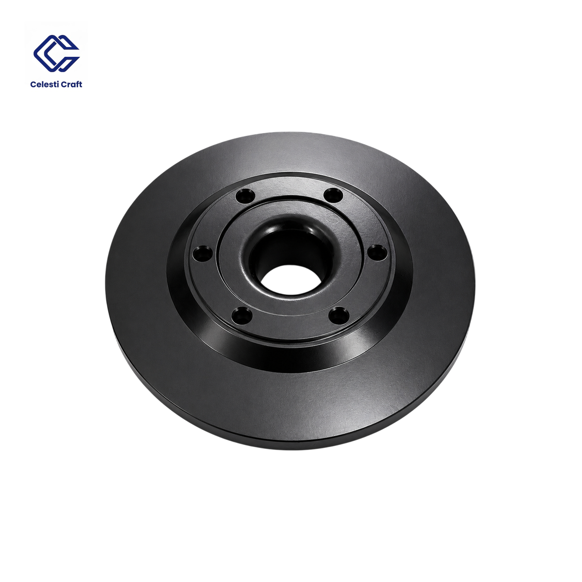 RCF light forged pole plate, 3 to 6 inch coil, chrome CED zinc finish