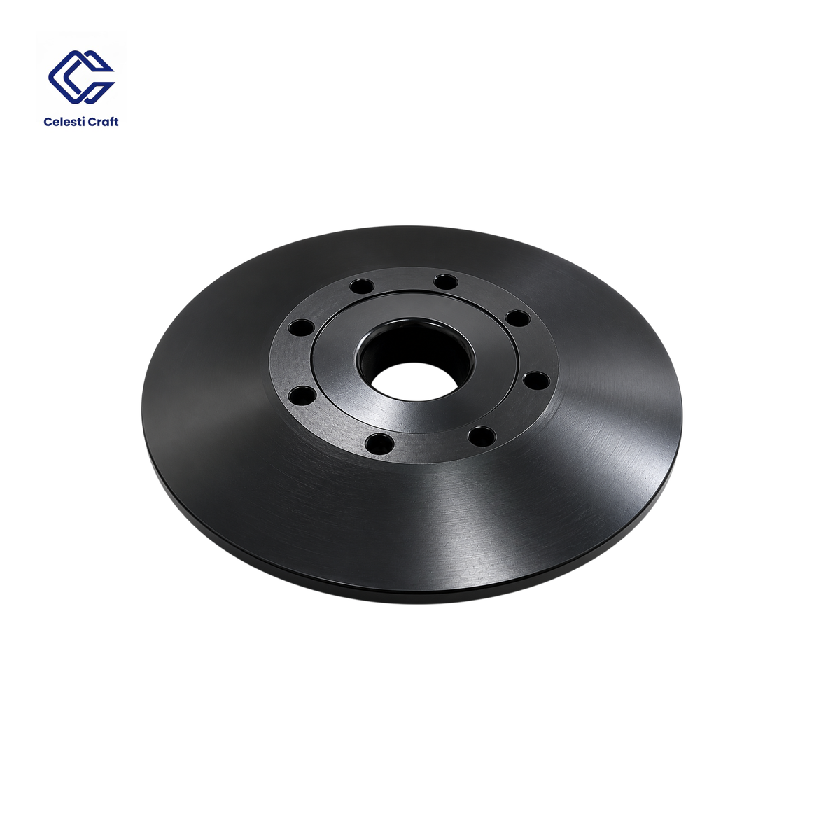 SS model forged pole plate, 1.5 to 6 inch coil, chrome CED zinc finish